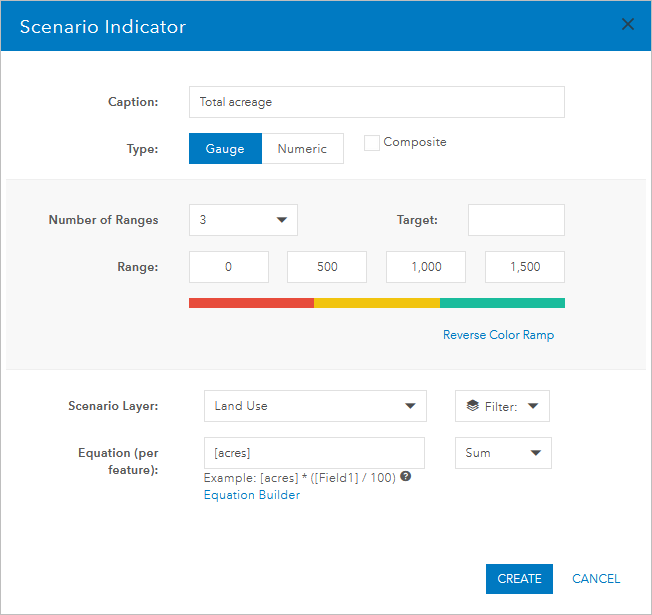 Gauge view setting Gauge view setting